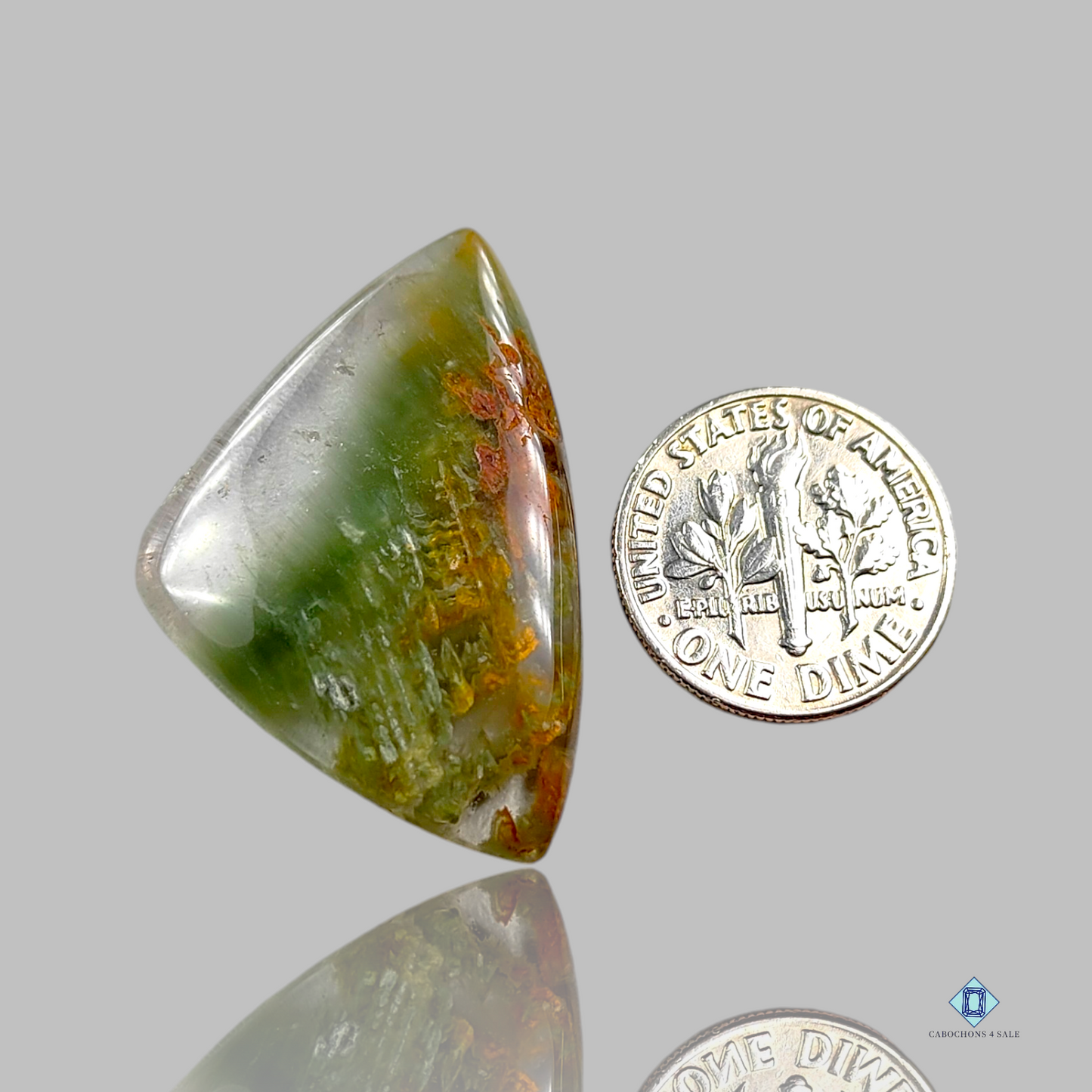 Green Cacoxenite rutile