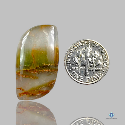 Green Cacoxenite rutile