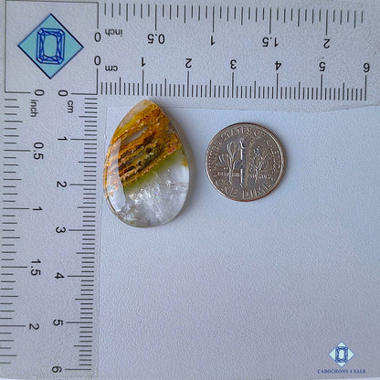 Green Cacoxenite Rutile