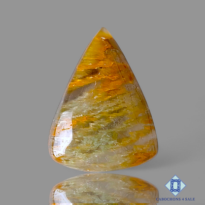 Green Cacoxenite Rutile Quartz