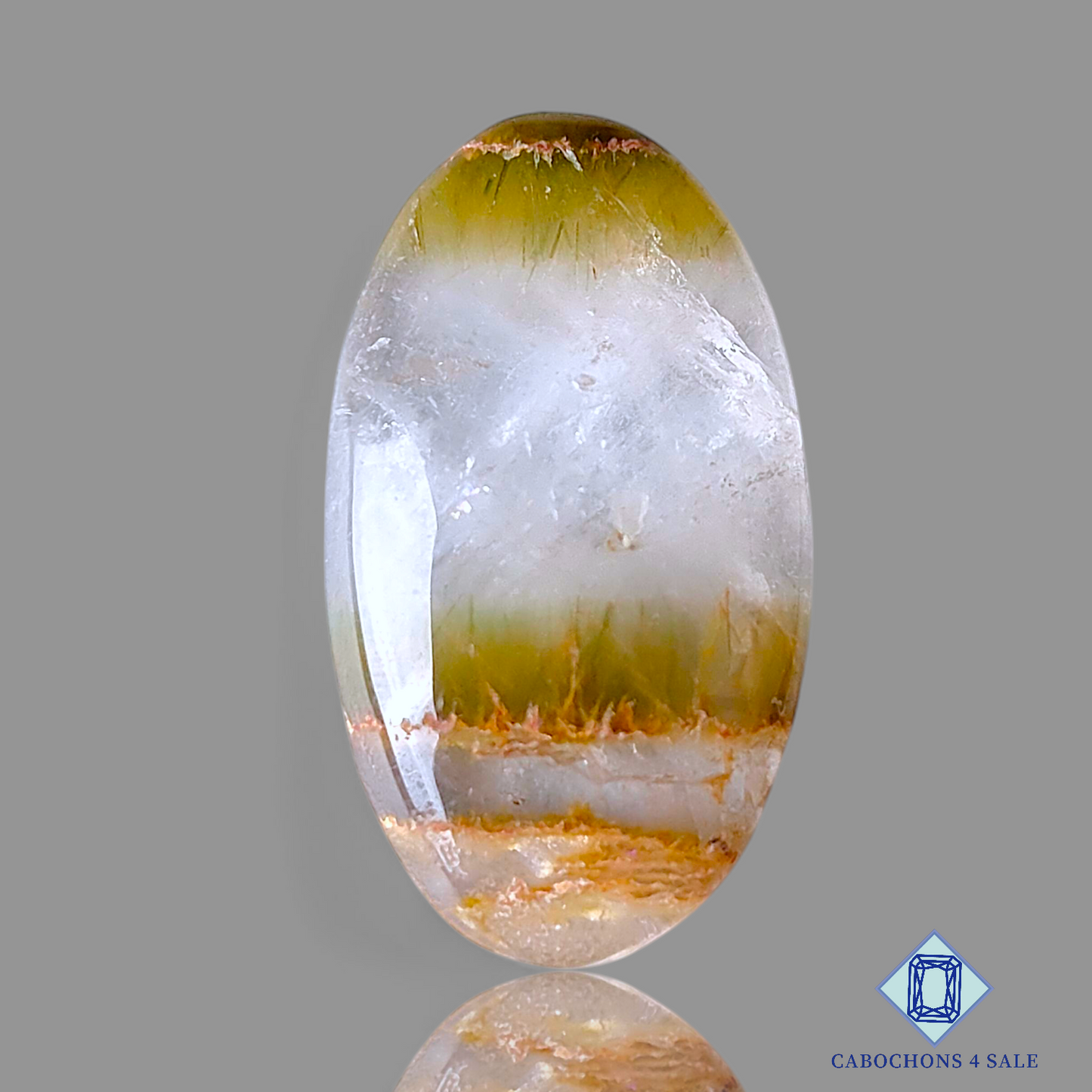 Green Cacoxenite Rutile Quartz