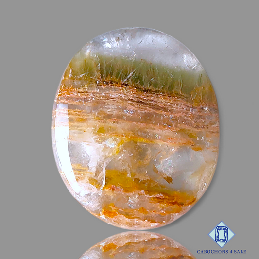 Green Cacoxenite Rutile Quartz