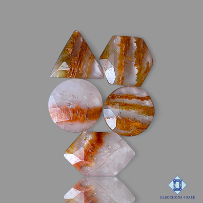 Green Cacoxenite Rutile Quartz