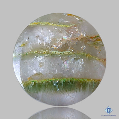 Green Cacoxenite Rutile Quartz