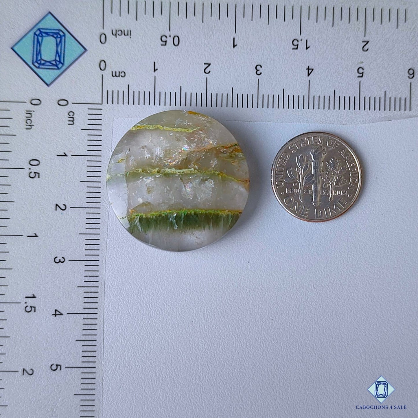 Green Cacoxenite Rutile Quartz