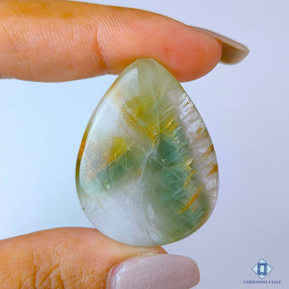Green Cacoxenite Rutile Quartz