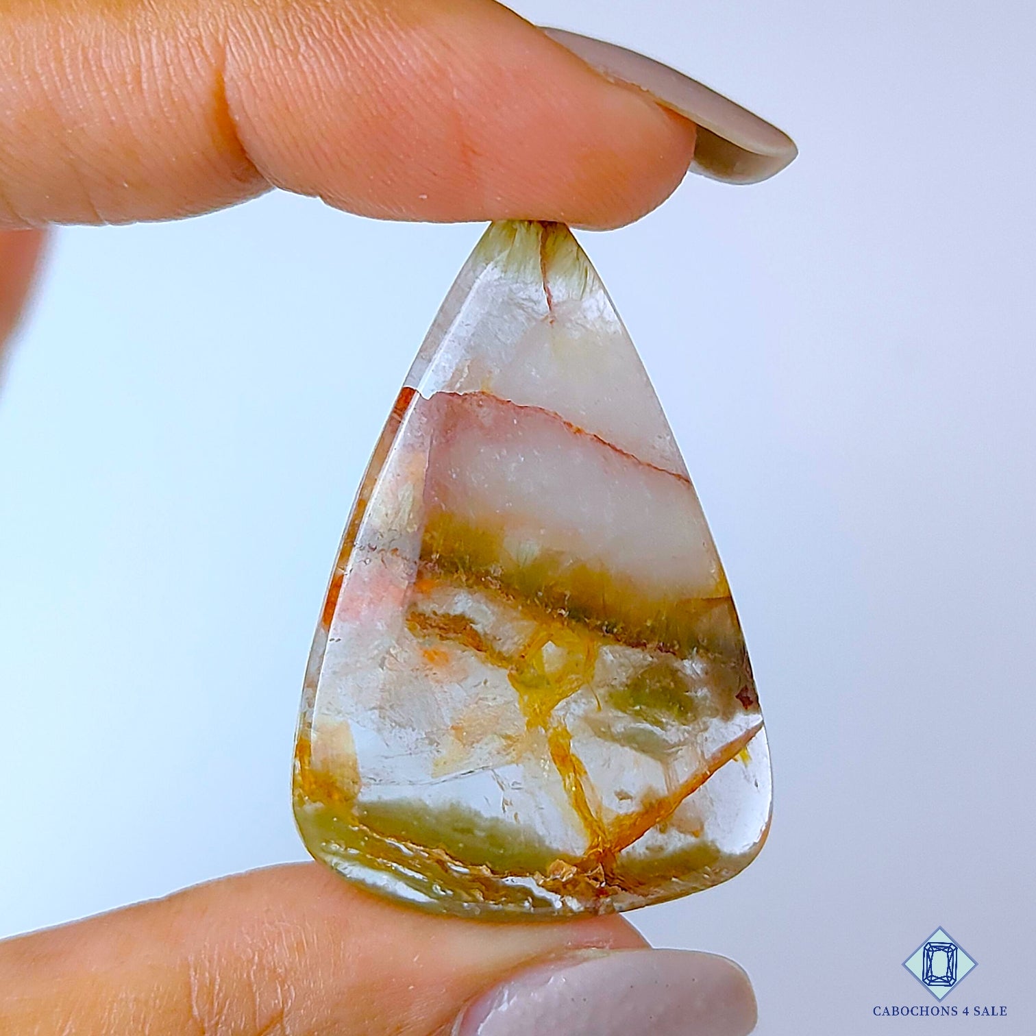 Green Cacoxenite Rutile Quartz