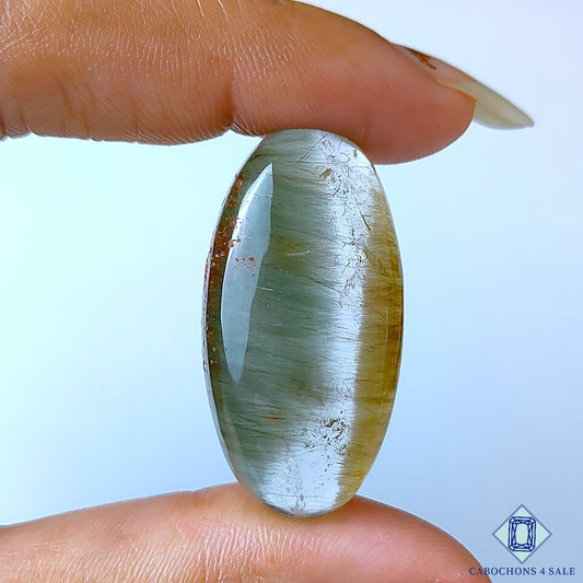 Green Cacoxenite Rutile Quartz