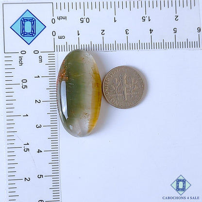 Green Cacoxenite Rutile Quartz