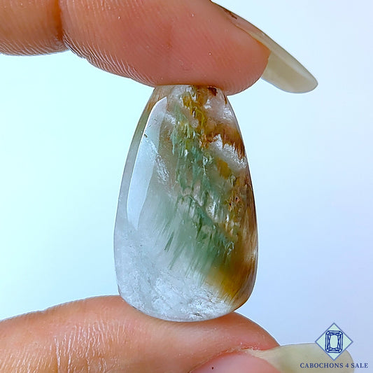 Green Cacoxenite Rutile Quartz