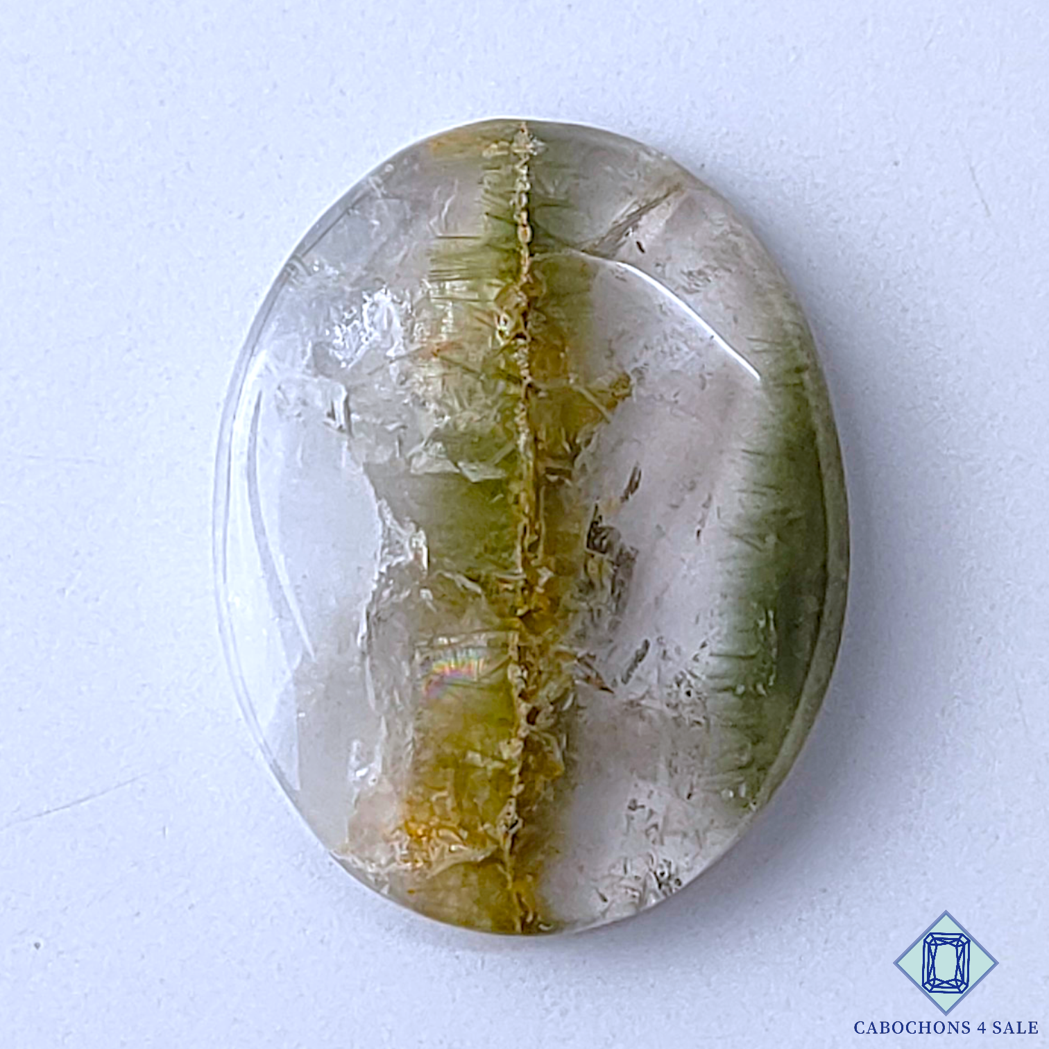 Green Cacoxenite Rutile Quartz