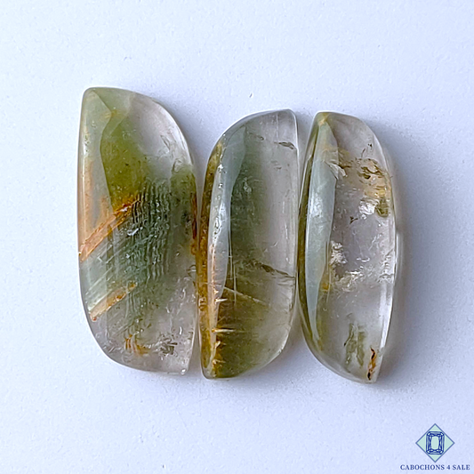 Green Cacoxenite Rutile Quartz