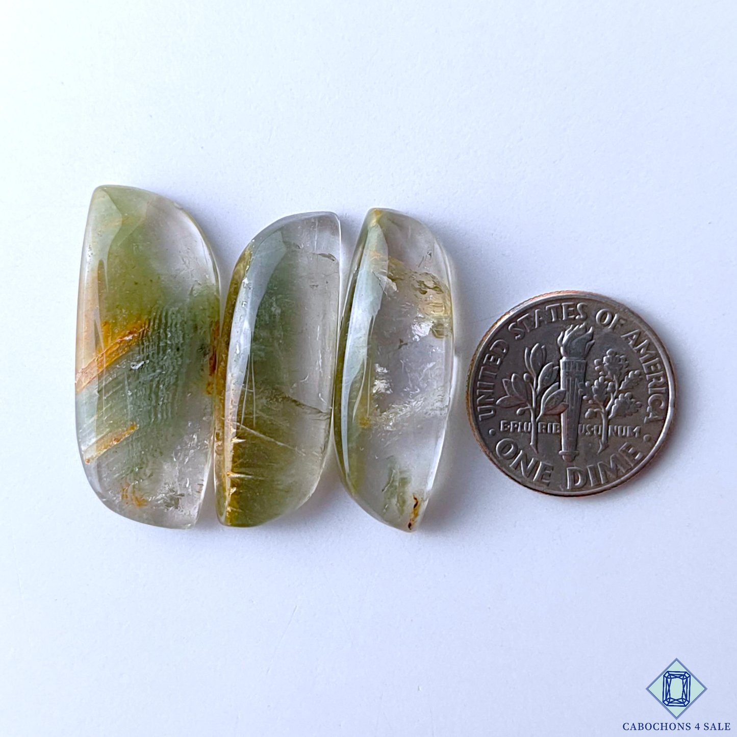 Green Cacoxenite Rutile Quartz