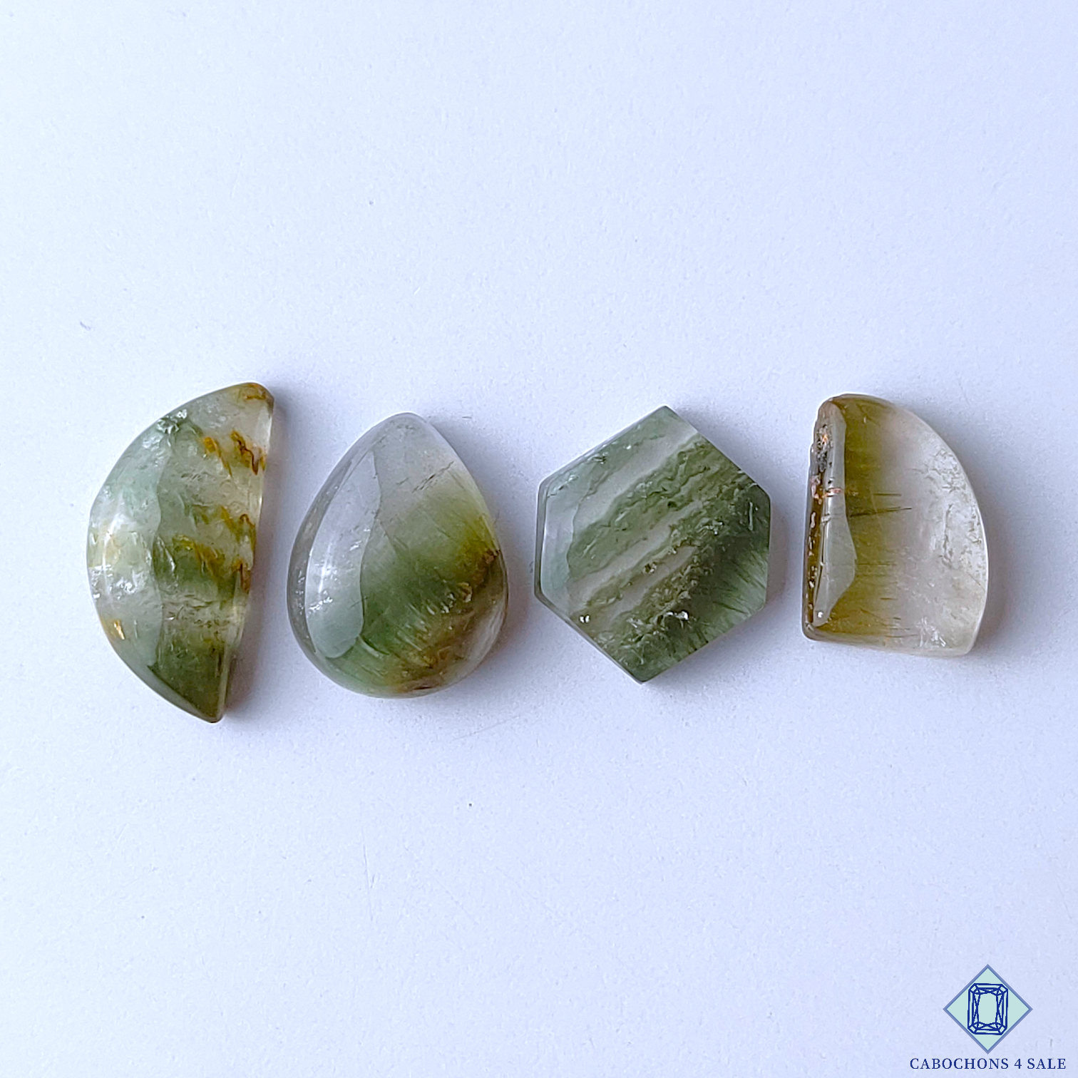 Green Cacoxenite Rutile Quartz