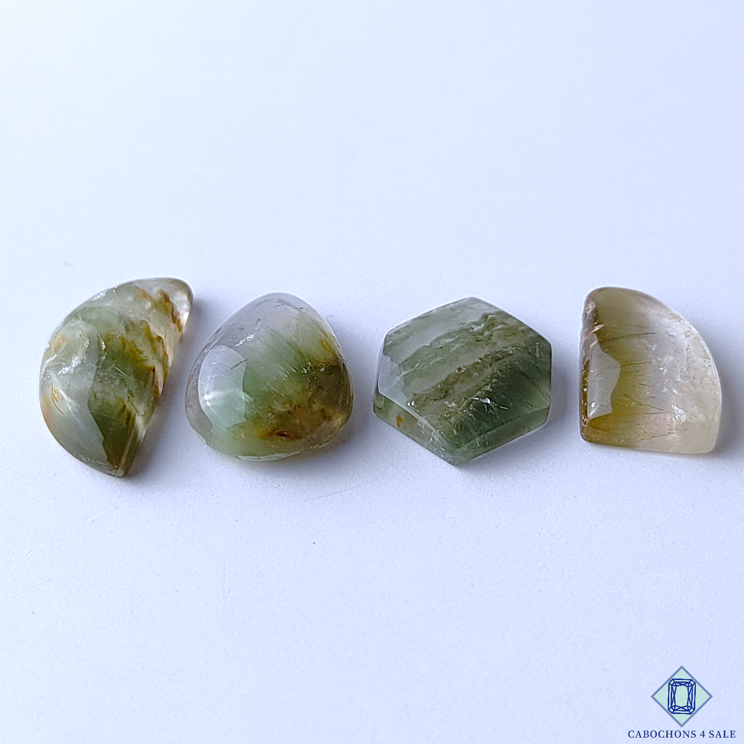 Green Cacoxenite Rutile Quartz