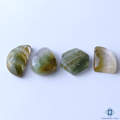 Green Cacoxenite Rutile Quartz