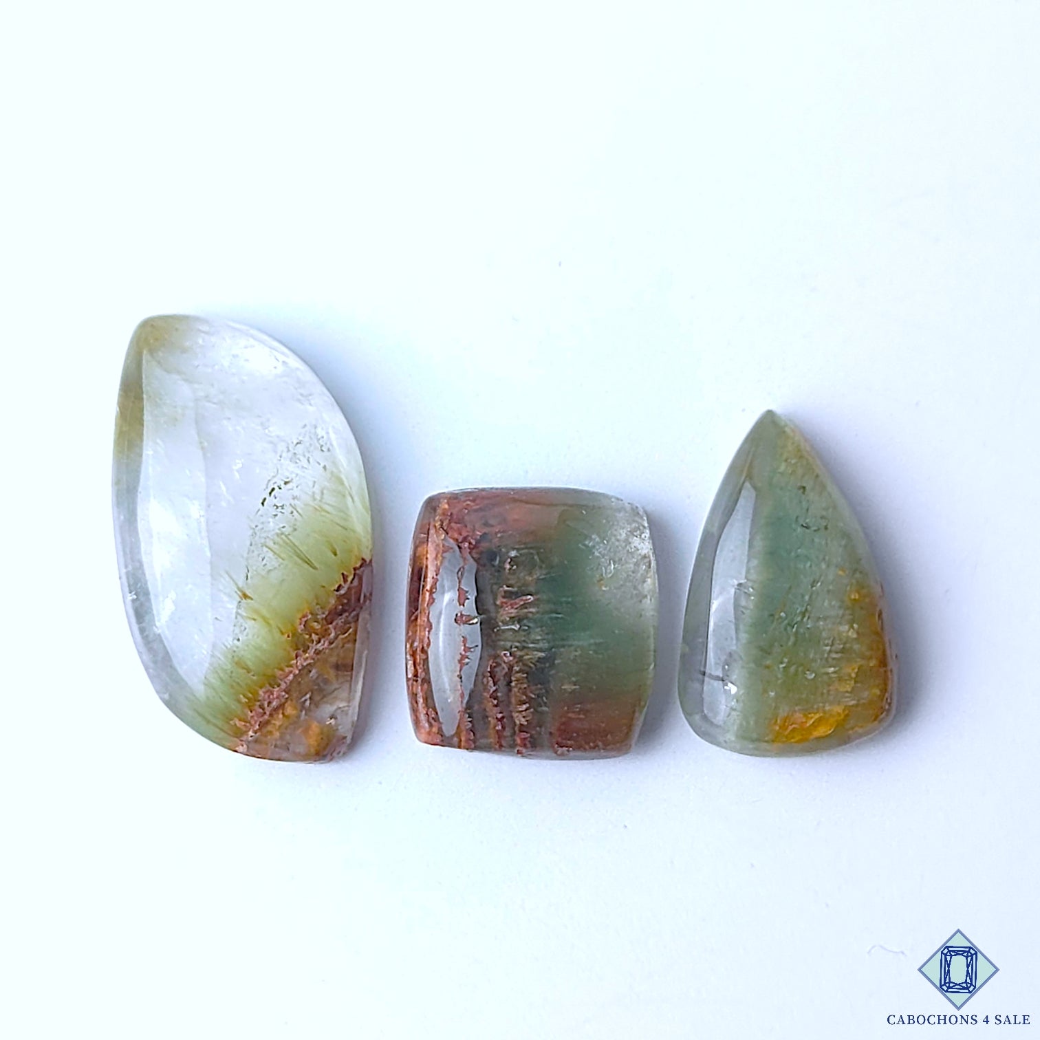 Green Cacoxenite Rutile Quartz