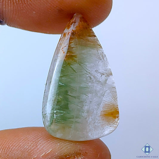 Green Cacoxenite Rutile Quartz