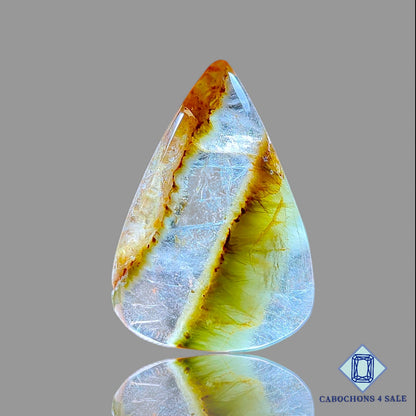 Green Cacoxenite Rutile Quartz