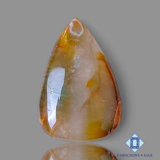 Green Cacoxenite Rutile Quartz