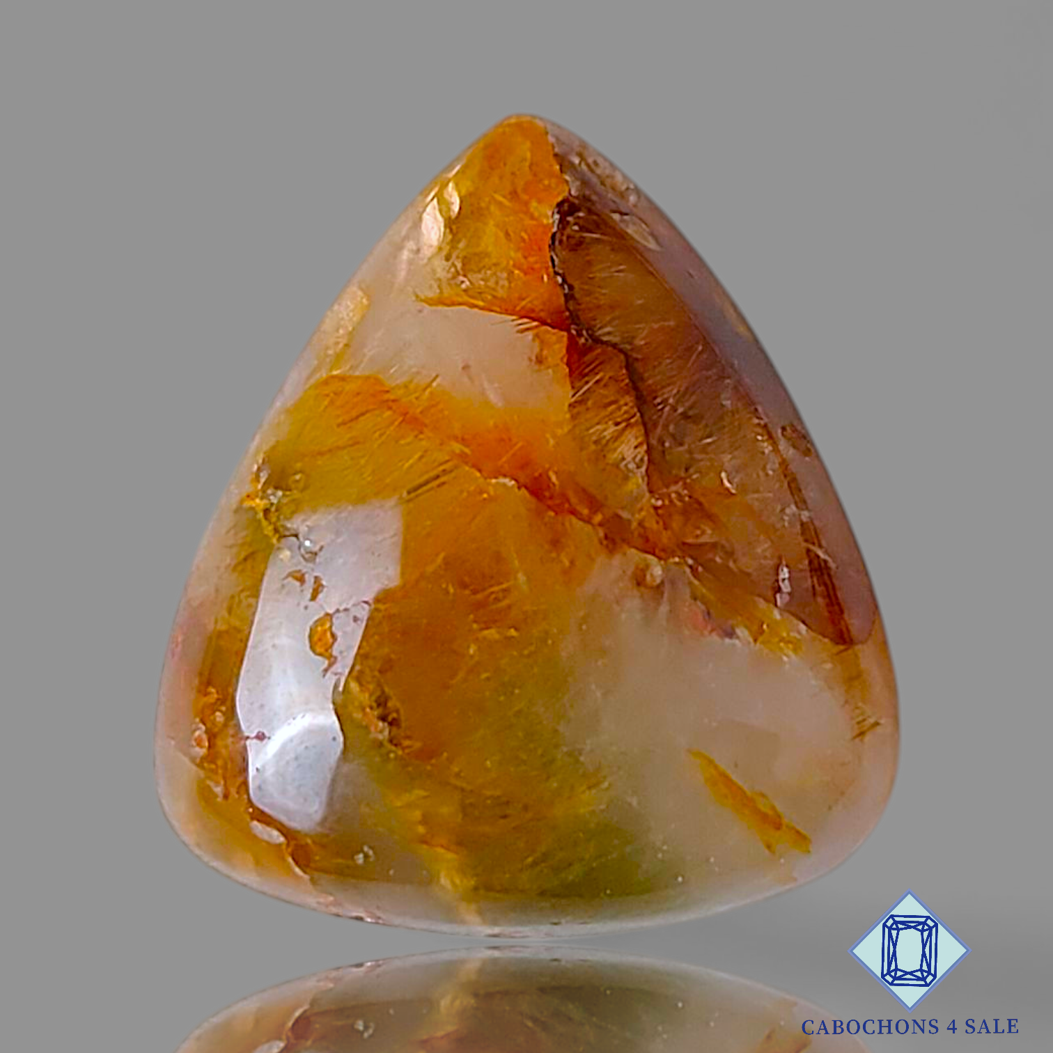 Green Cacoxenite Rutile Quartz