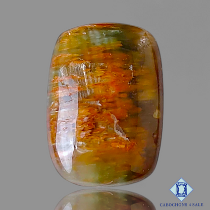 Green Cacoxenite Rutile Quartz