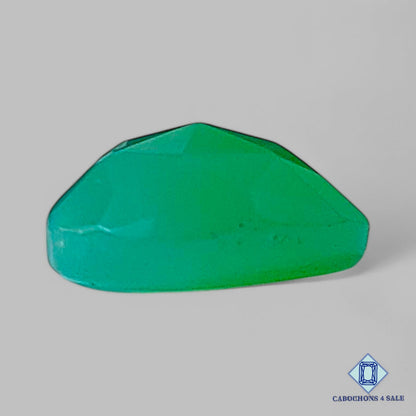 Natural Green Chalcedony Gemstone  Heart Carvings 13*14*6mm from Turkey  available for sale