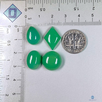 Green Chalcedony Mix_Shape Lots