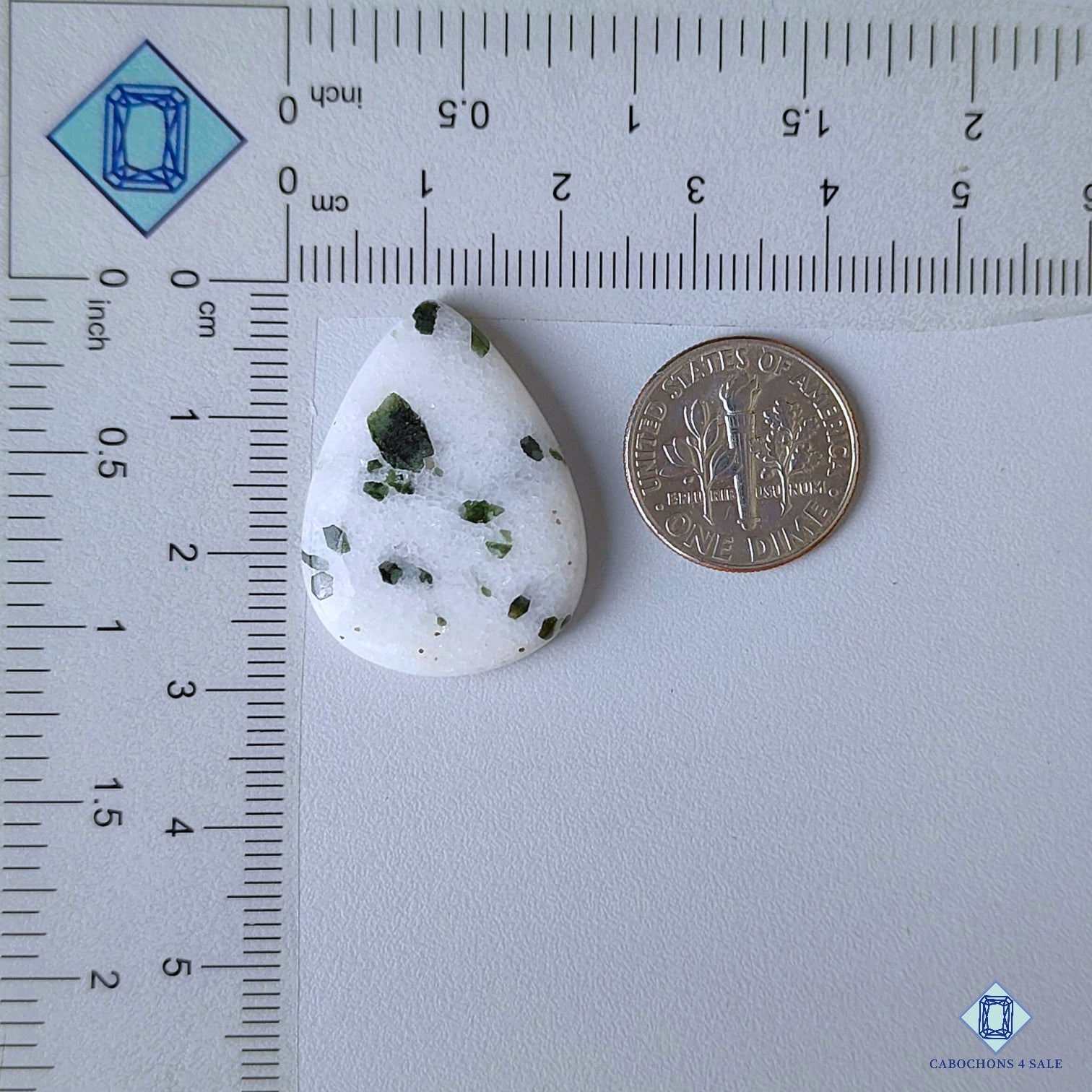 Green Dot Agate