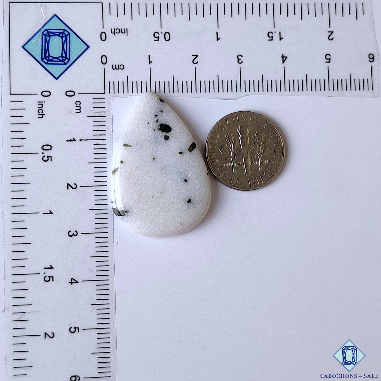 Green Dot Agate