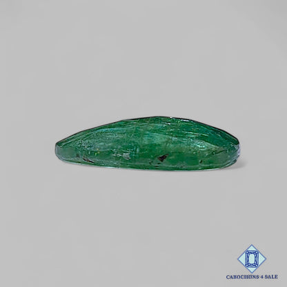 Natural Green Kyanite Gemstone  Oval Rose Cut 18*12*4mm from Brazil available for sale