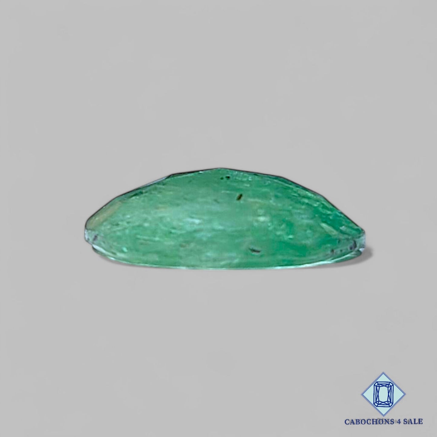 Natural Green Kyanite Gemstone  Oval Rose Cut 14*11*4mm from Brazil available for sale