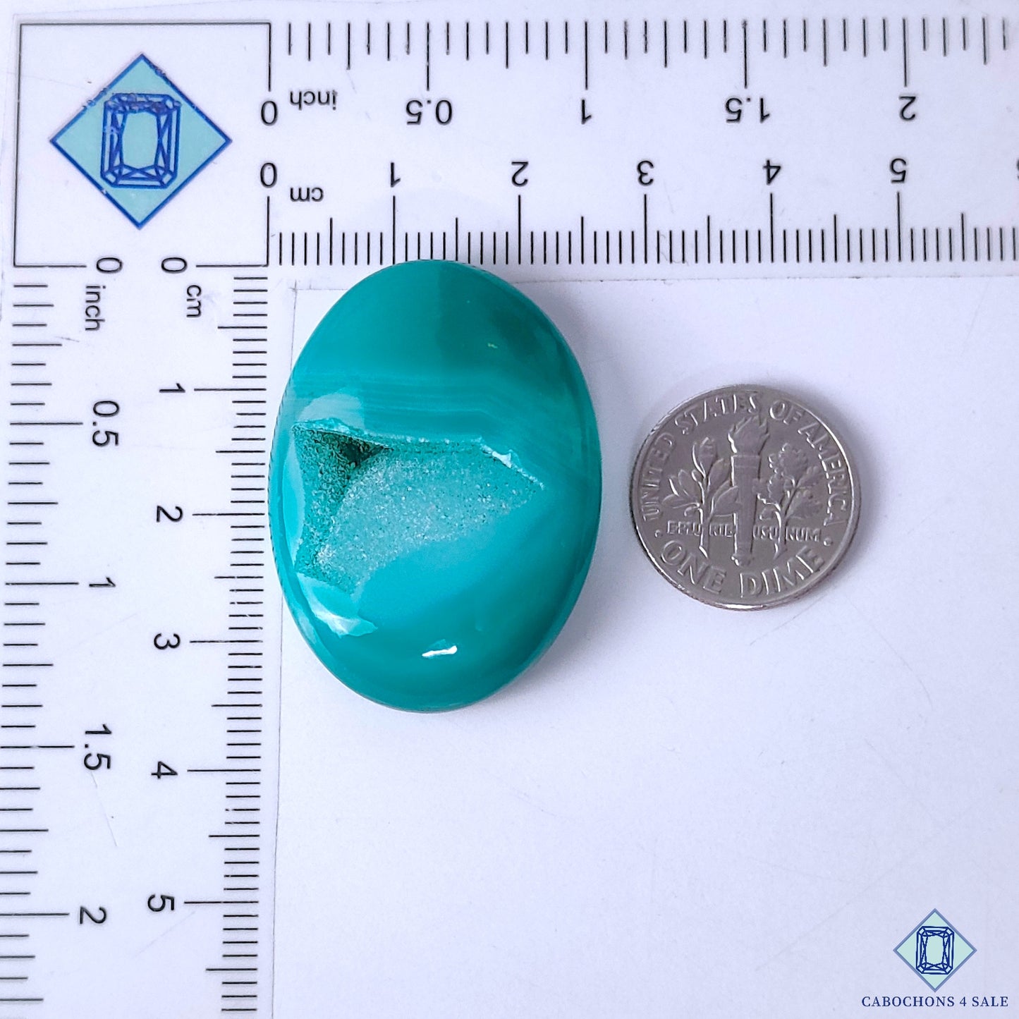 Green Onyx Druzy