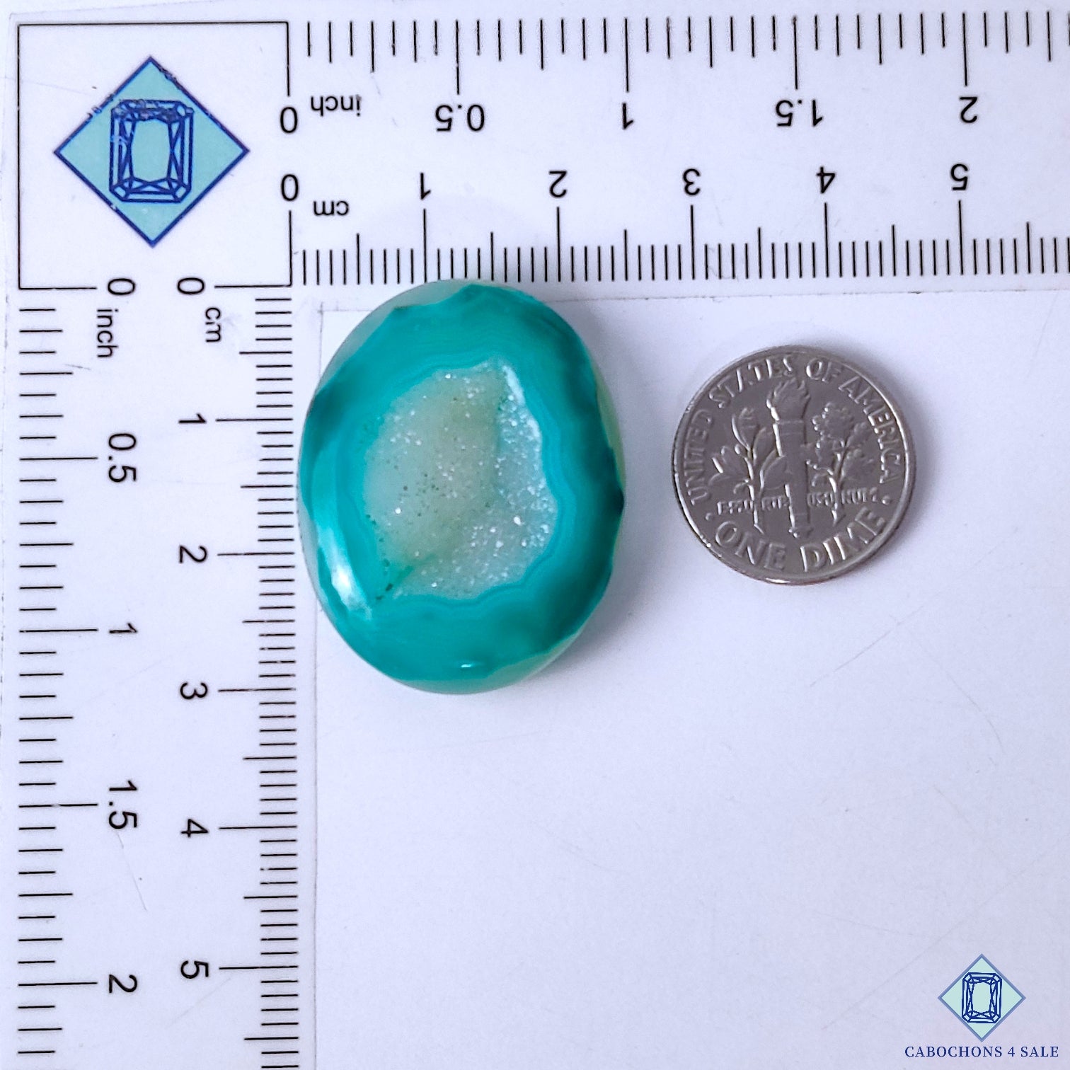 Green Onyx Druzy