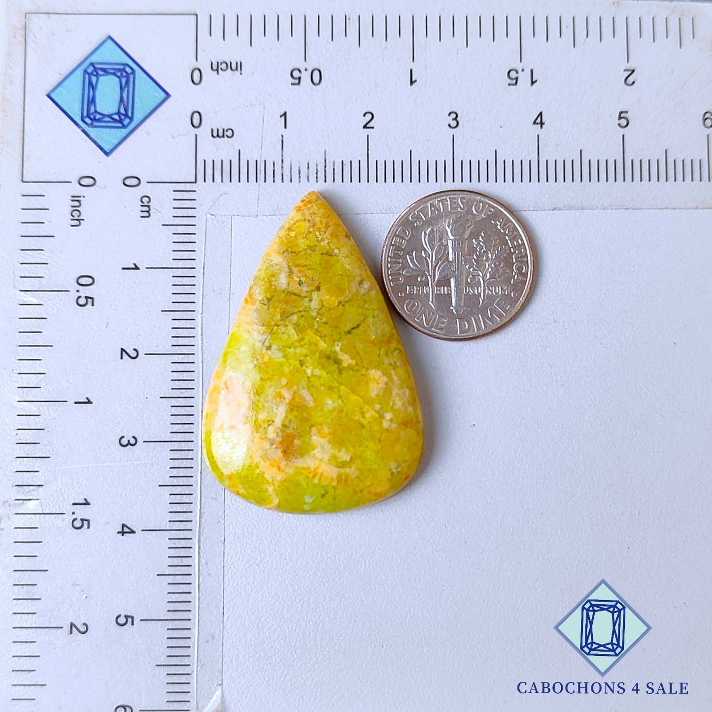Green Opal Pear Cabochons