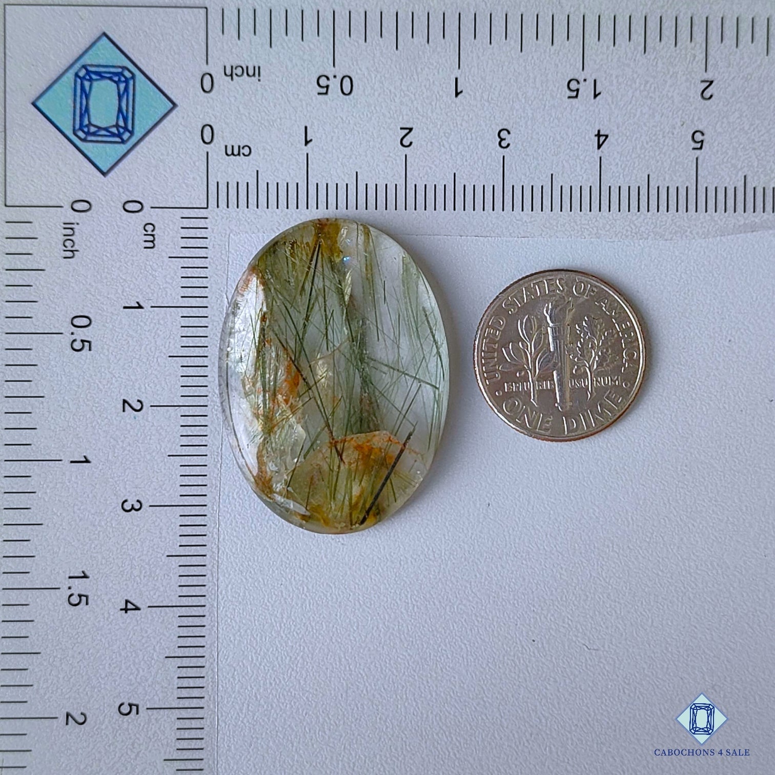 Green Rutile Quartz