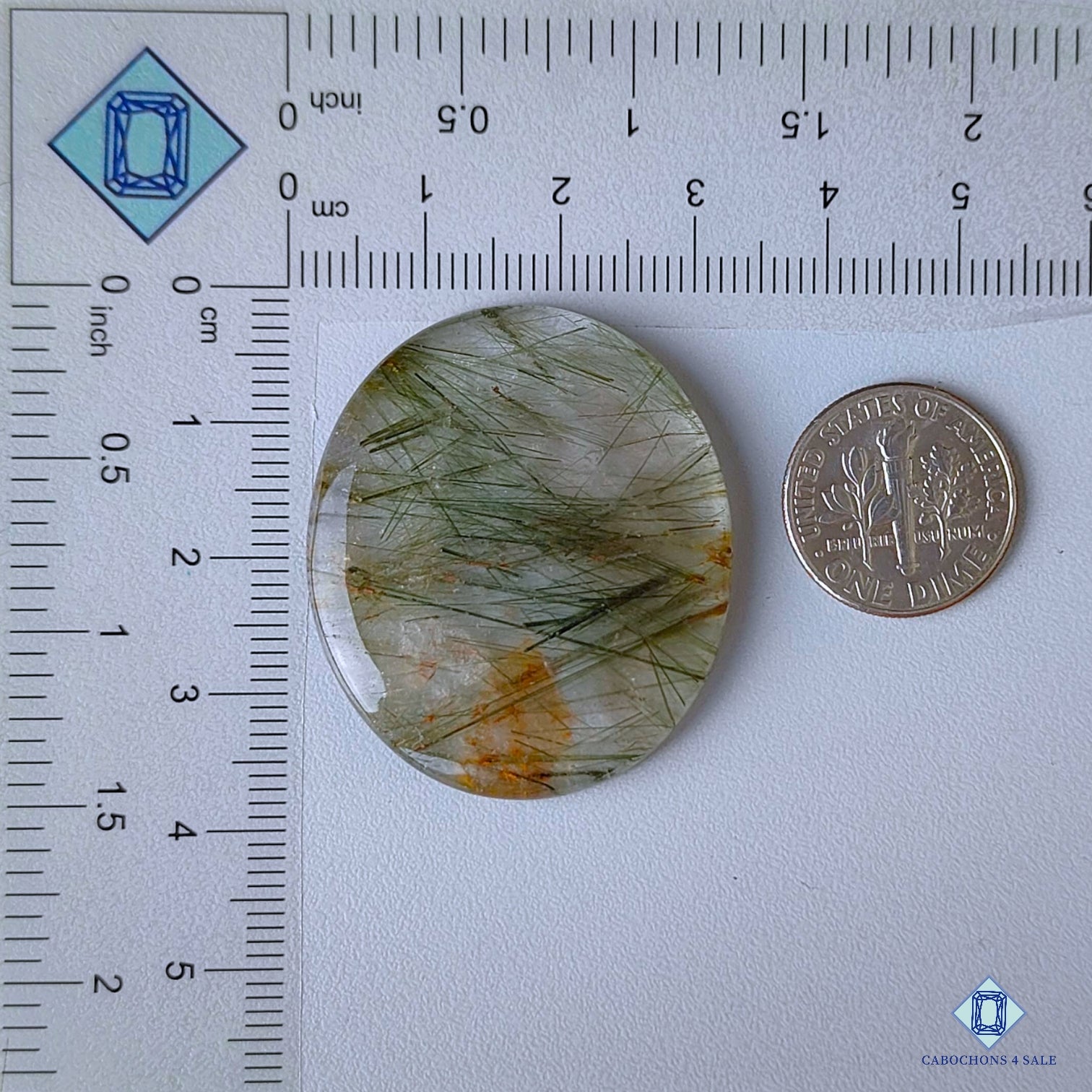 Green Rutile Quartz
