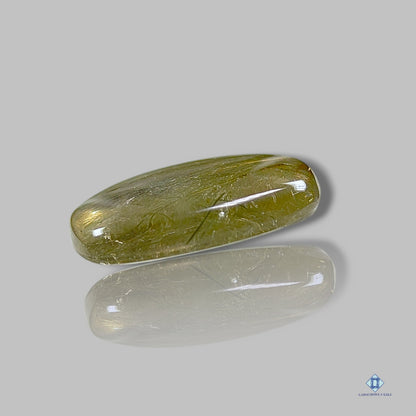 Green Rutile Quartz Cushion Cabochons