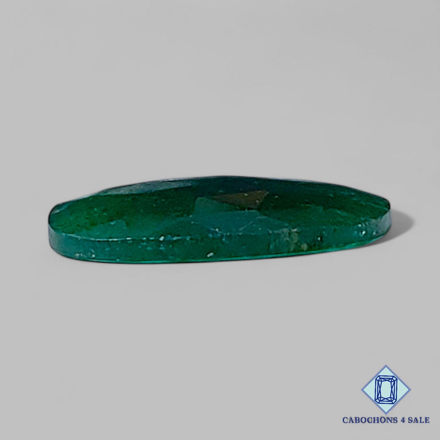 Natural Green Sapphire Gemstone  Oval Rose Cut 21*17*3mm from Myanmar available for sale