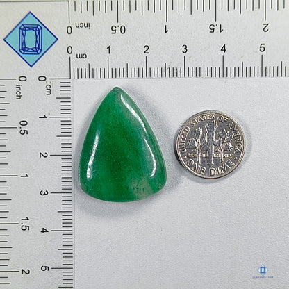 Green Strawberry Pear Cabochons