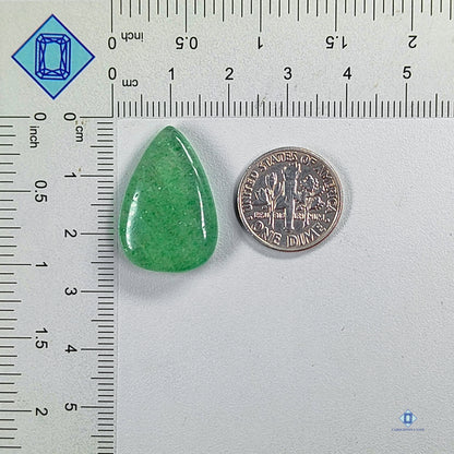 Green Strawberry Pear Cabochons