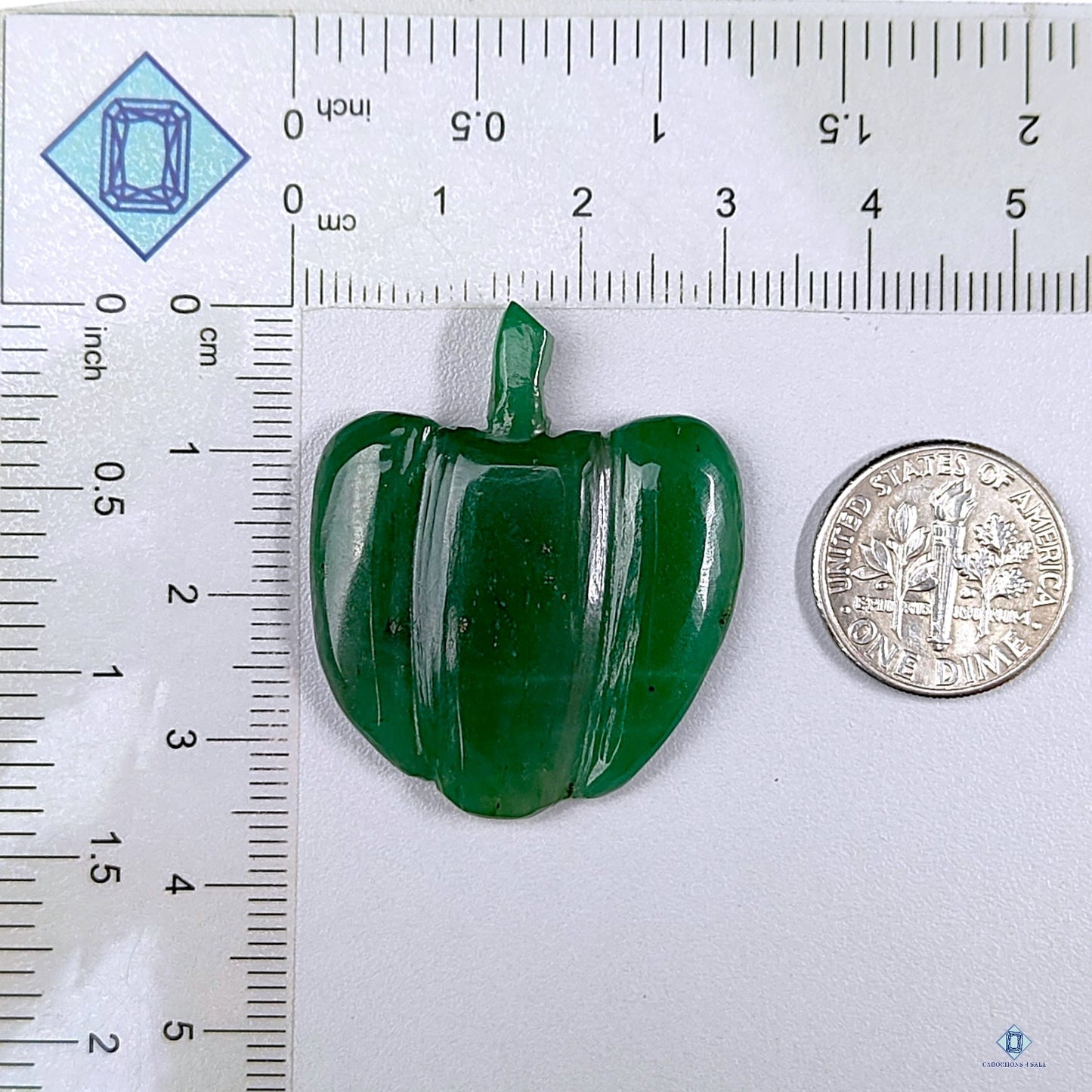 Green  Strawberry  Quartz Fancy Carvings