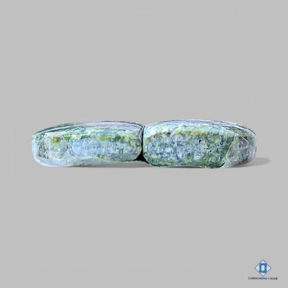 Natural Green Swiss Opal Gemstone Fancy Pairs 27*12*4mm from Brazil available for sale