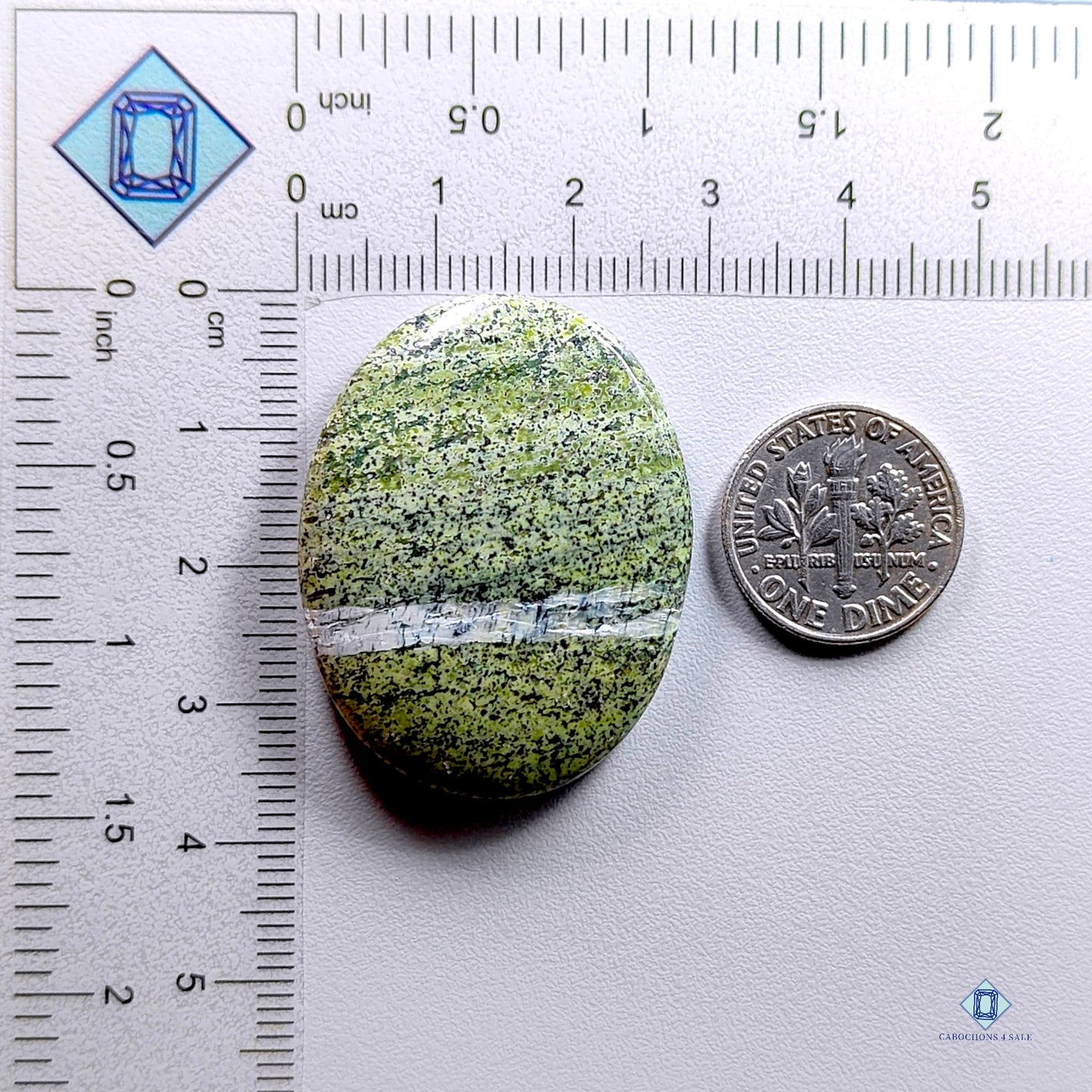 Green Swiss Opal-Oval-Cabochons