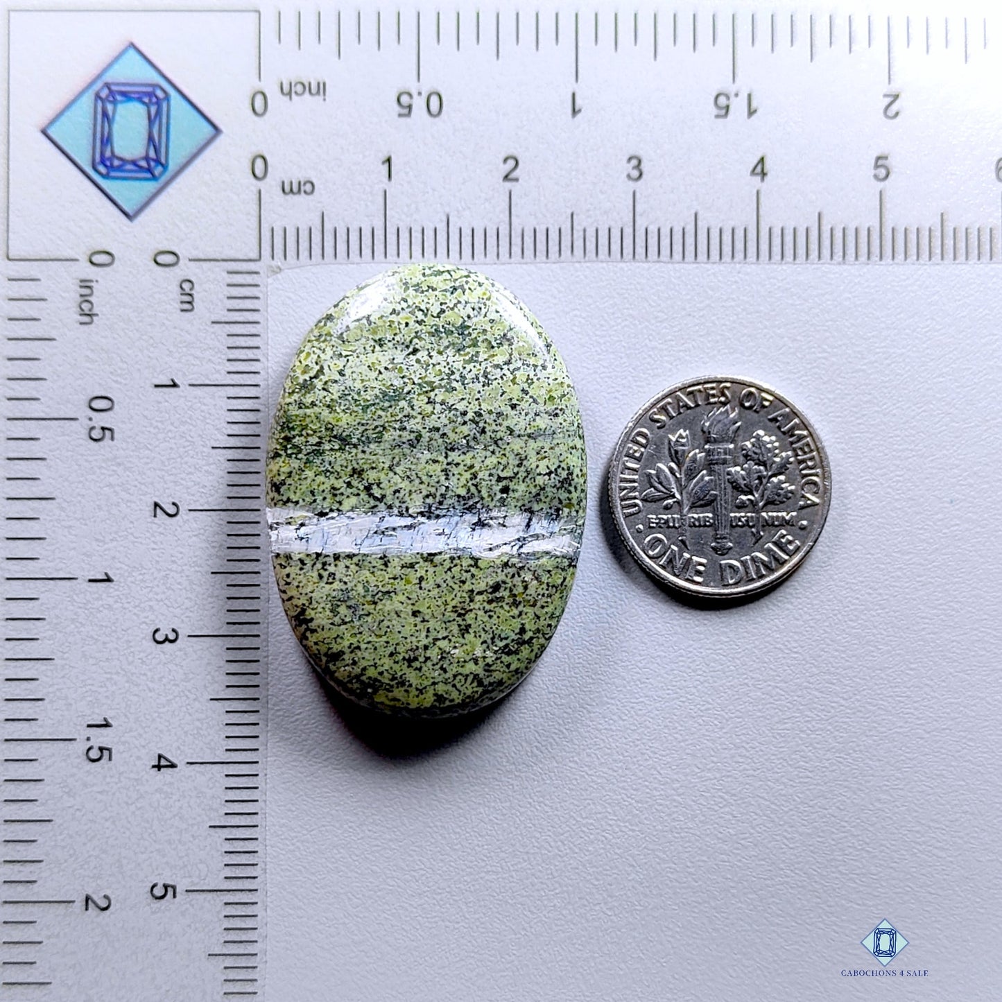 Green Swiss Opal-Oval-Cabochons