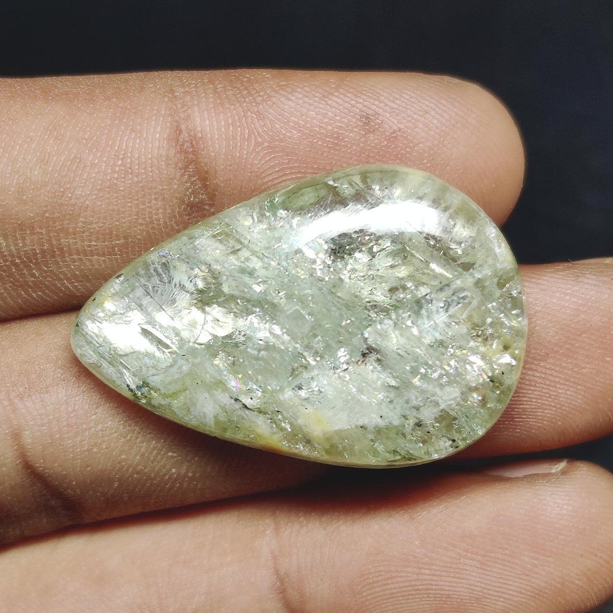 Green Tanzania Sunstone