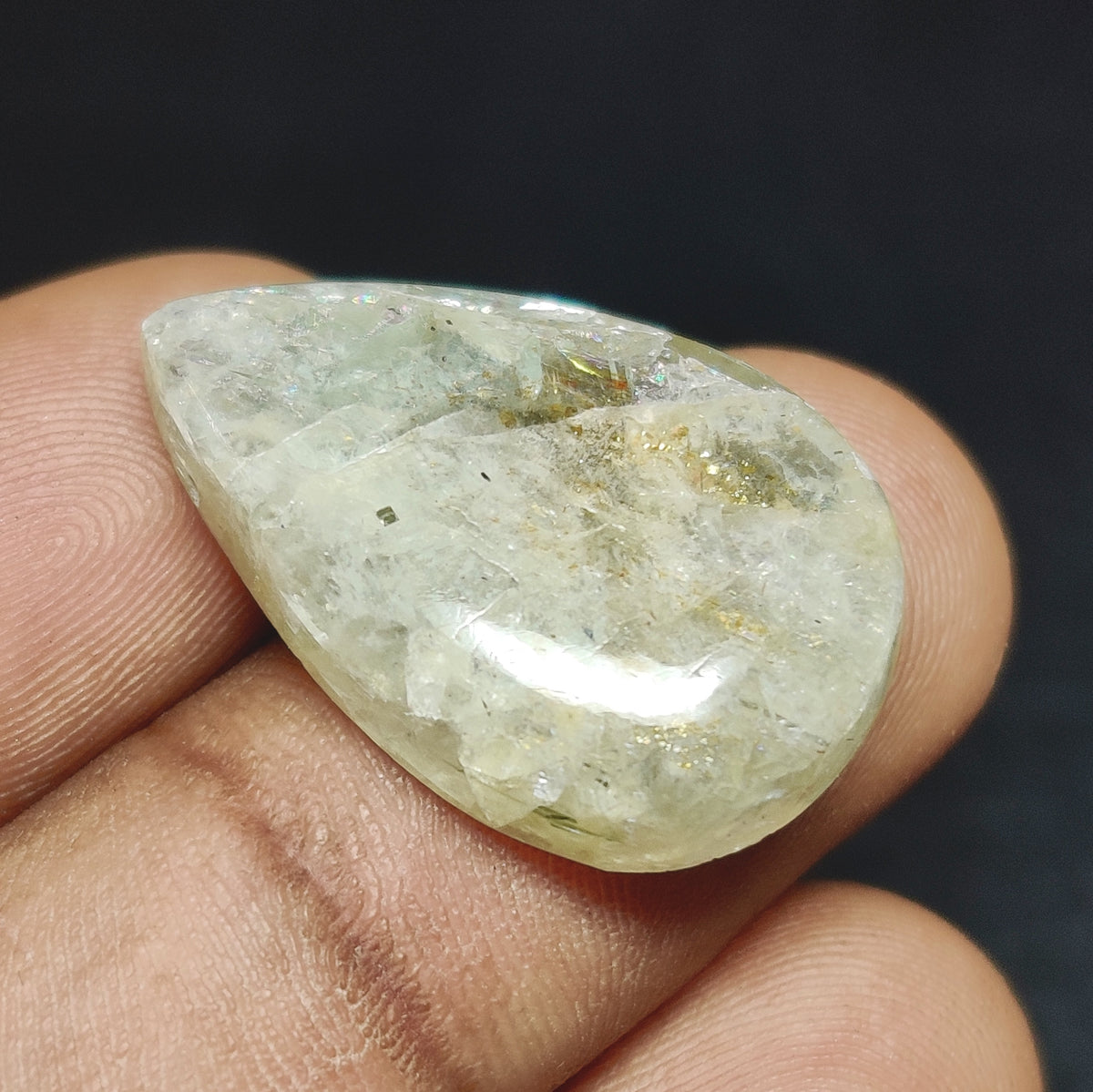 Green Tanzania Sunstone
