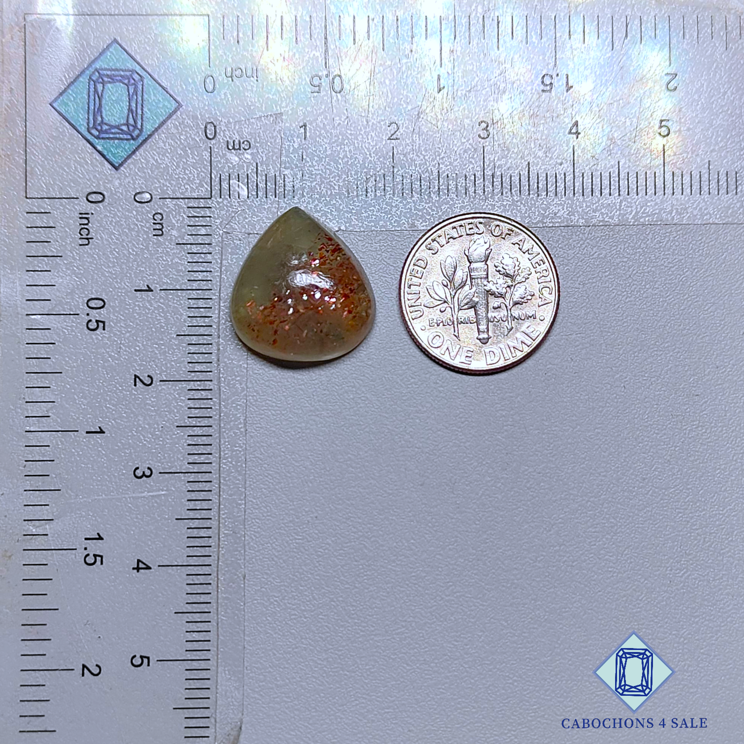 Green Tanzanian Sunstone