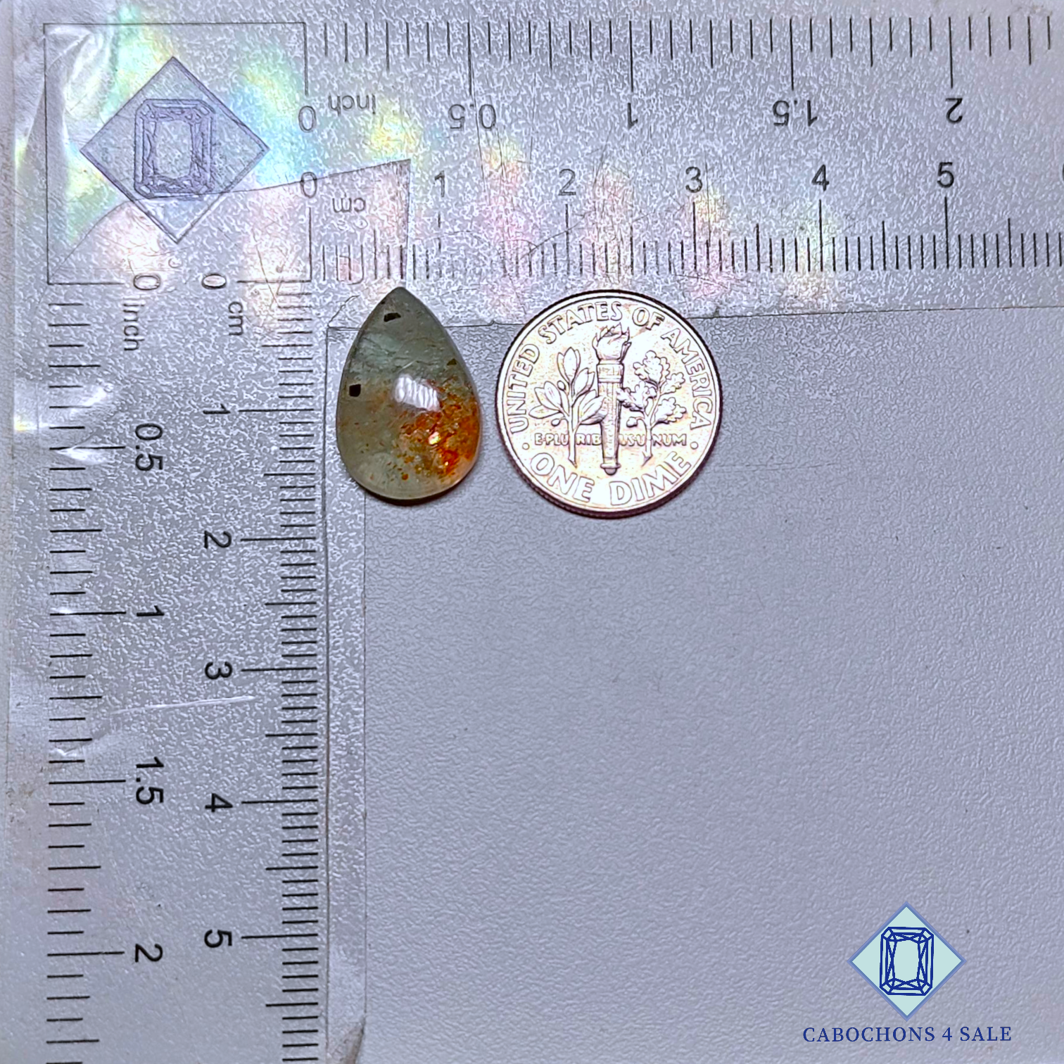 Green Tanzanian Sunstone