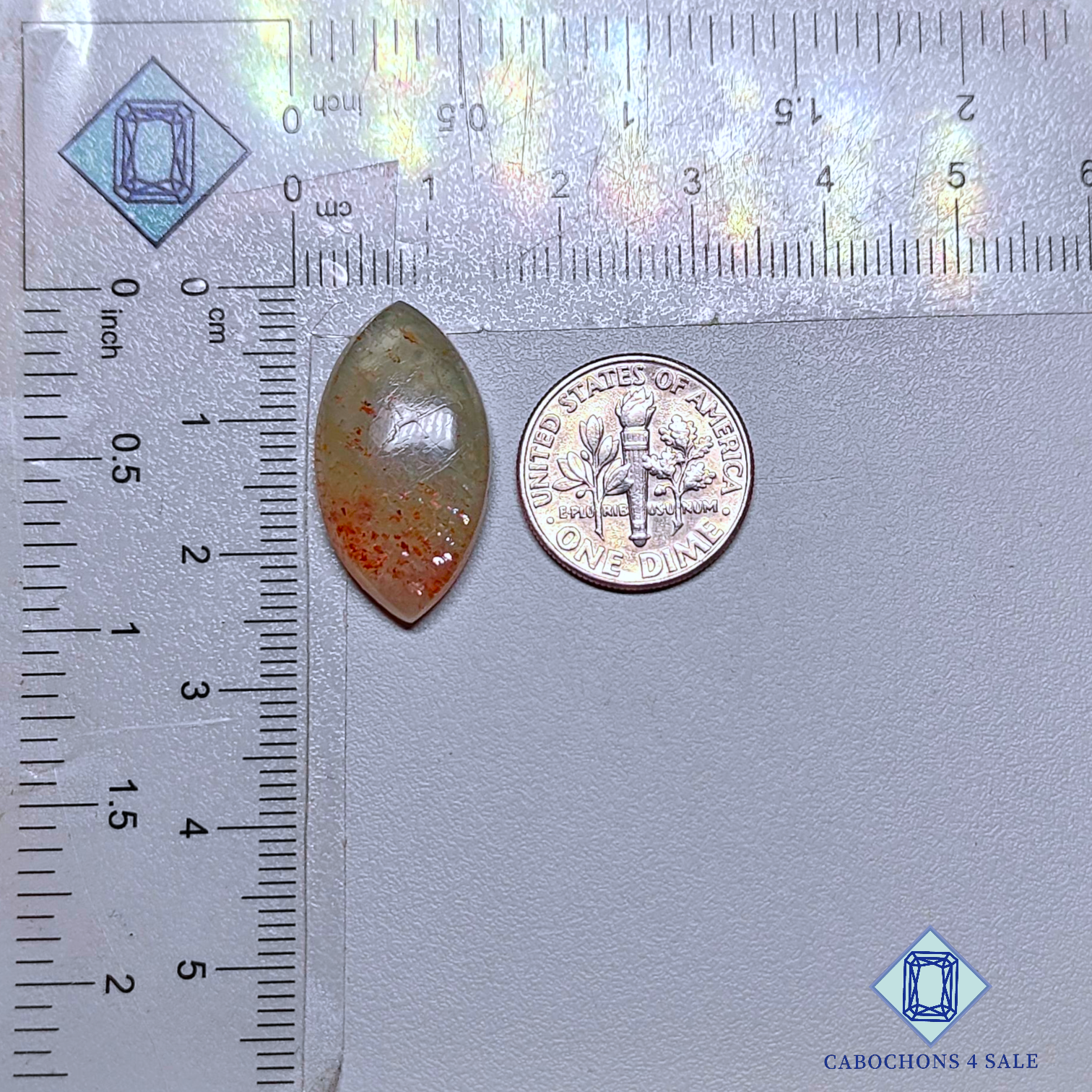 Green Tanzanian Sunstone